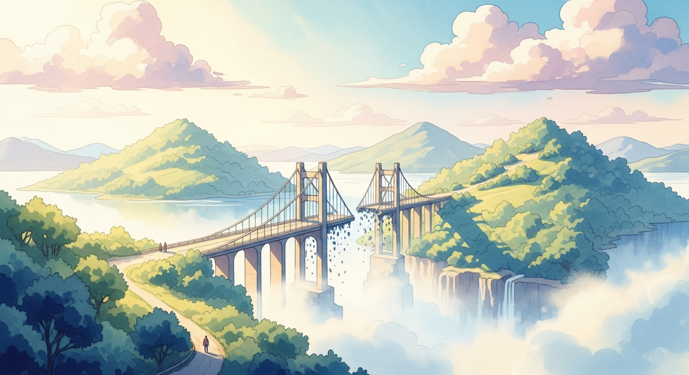 Half-Bridge Watercolor